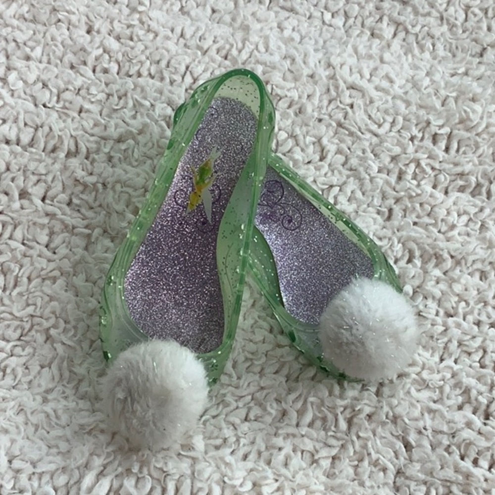 DISNEY STORE Light Up Tinker Bell Shoes
